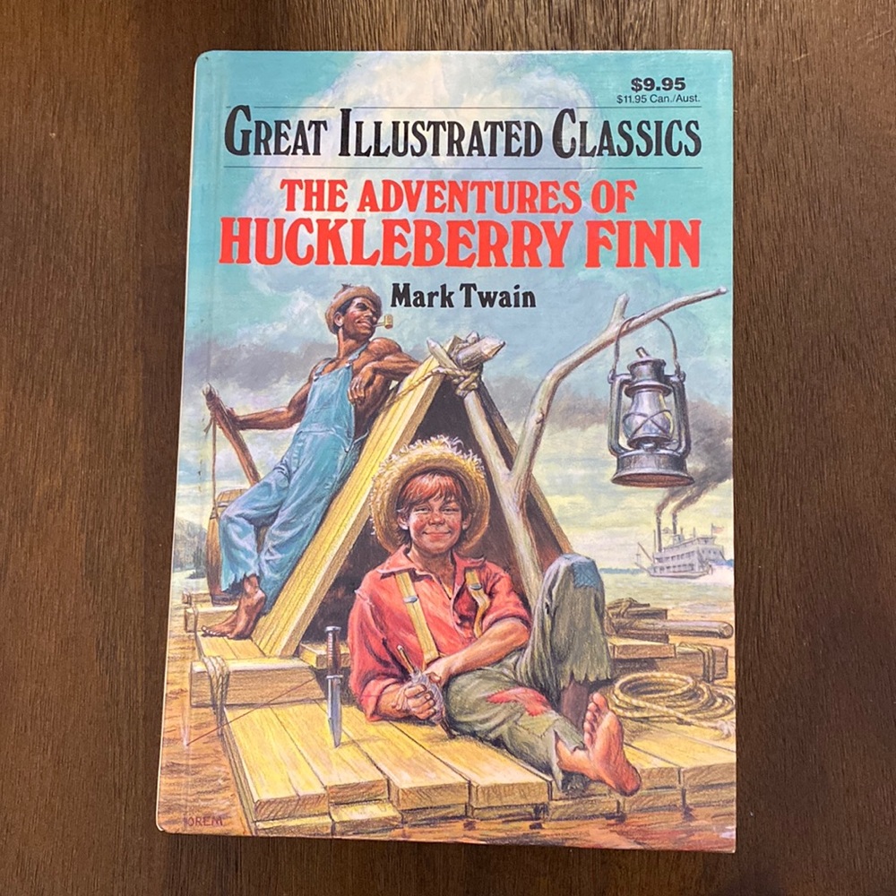 The Adventures of Huckleberry Finn (Great Illustrated Classics) Vintage, 1990